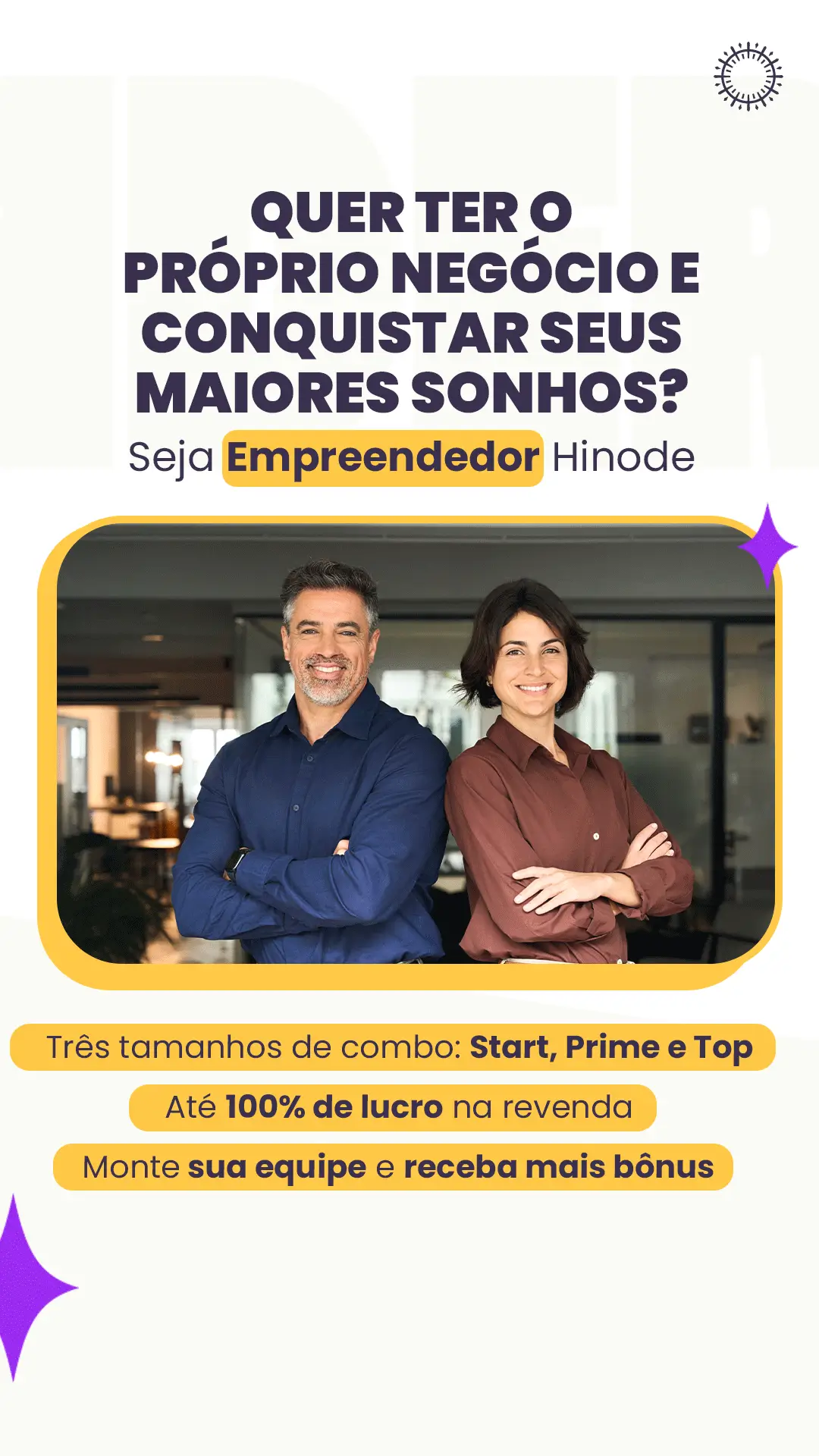 Modelos de entrada para novos consultores Hinode