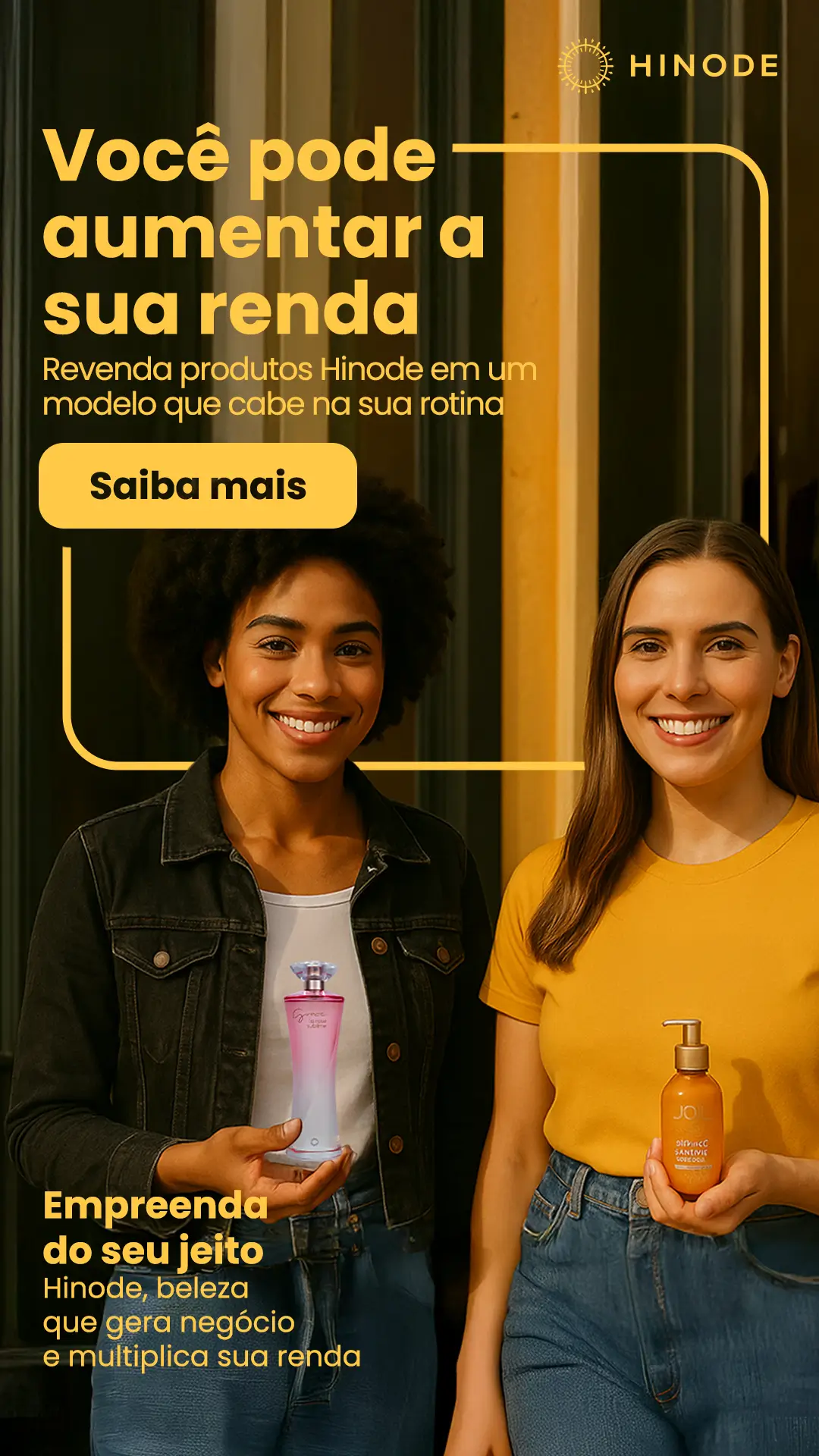 Conheça a Hinode e comece a vender